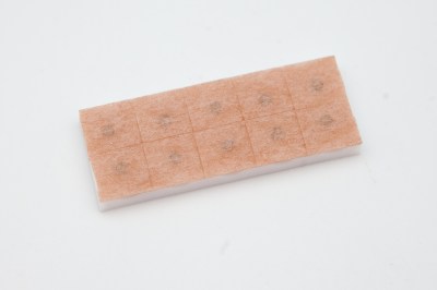Button needles under plaster on a plate (100 pieces) - 0.22x1.6mm